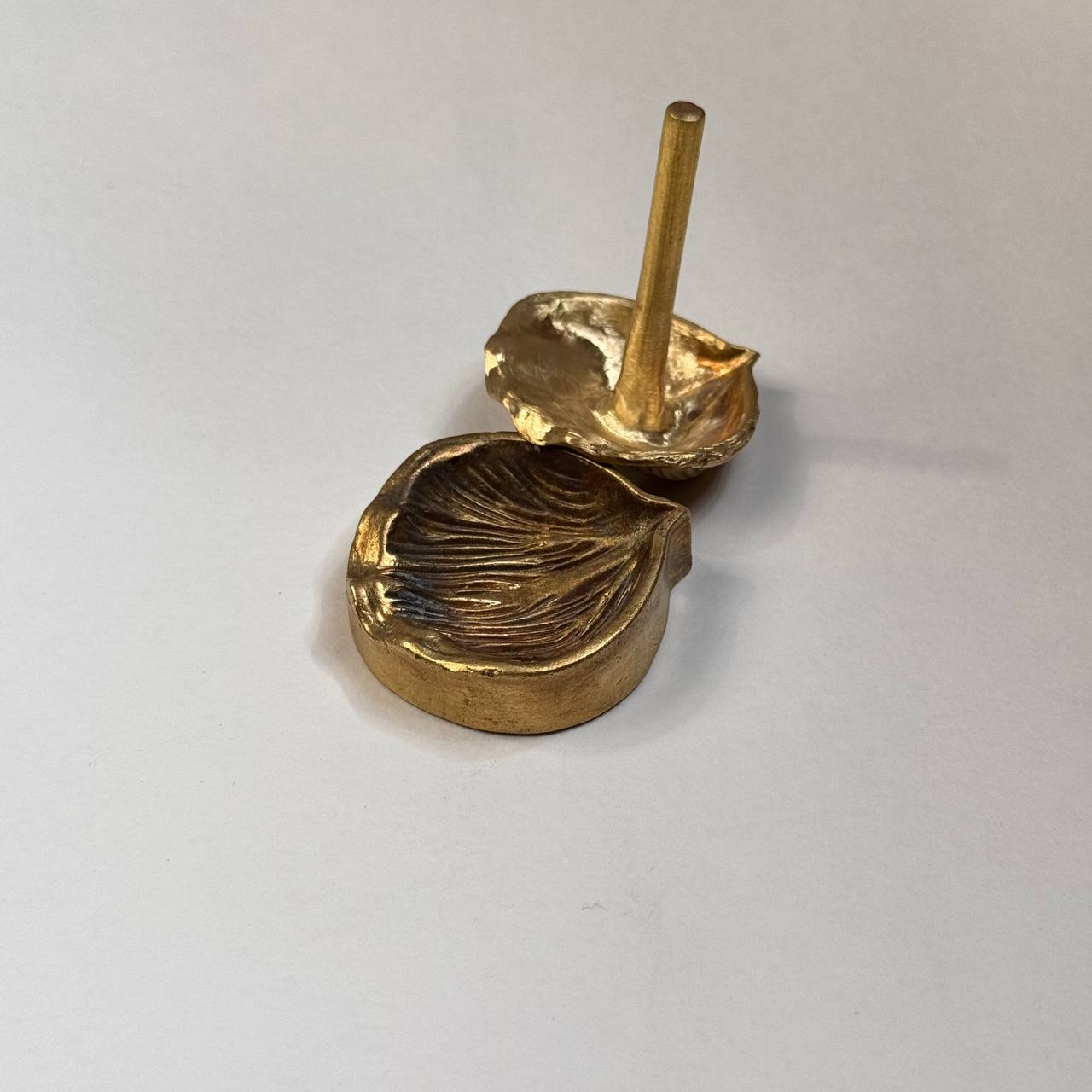 Brass Petal Mold 4.5cm – Two-Part Soldering Iron Pressing System