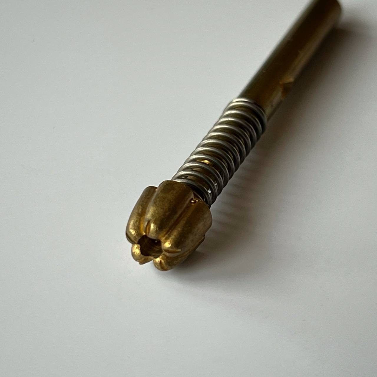 Vintage Japanese Brass Flower Tool - Miniature Petal & Stem Piercing Kote