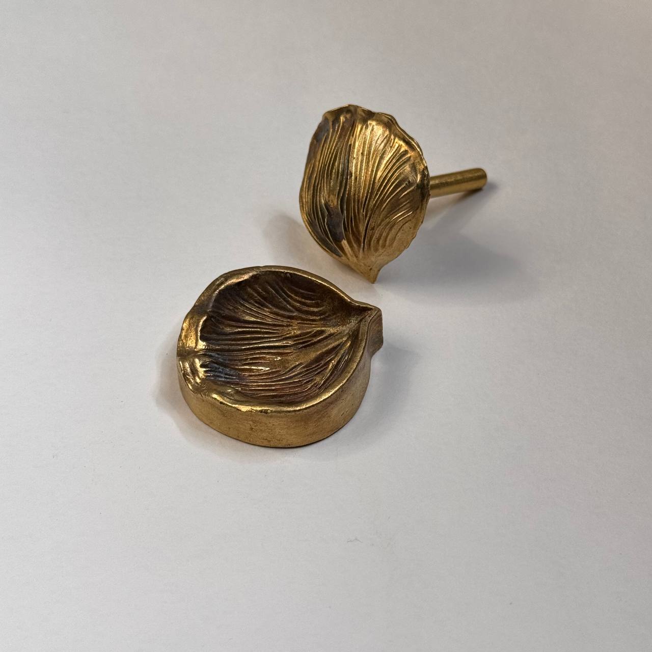 Brass Petal Mold 4.5cm – Two-Part Soldering Iron Pressing System