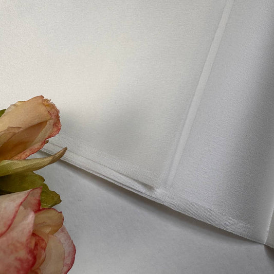 100% Natural Silk Satin Crepe No. 14 – Professional Fabric for Silk Flower Making