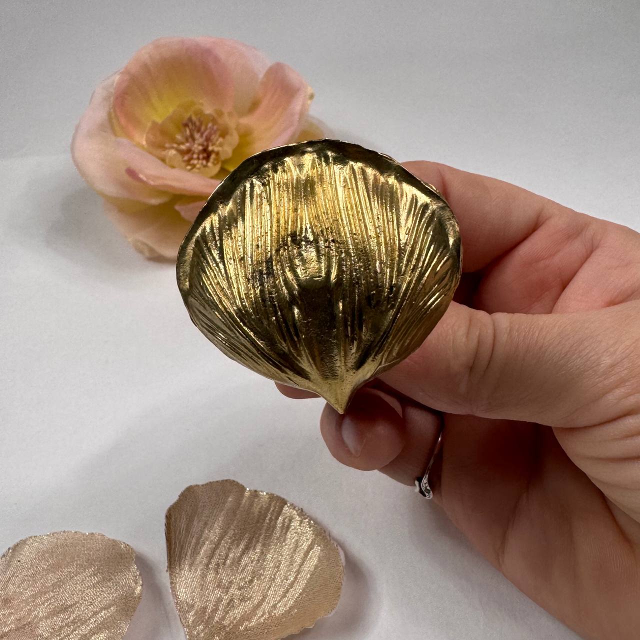 Brass Petal Shaping Head – 4.5cm Single Die