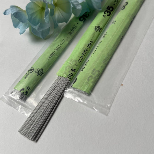 №35 Japanese floral wire in white paper 200 pcs/pack