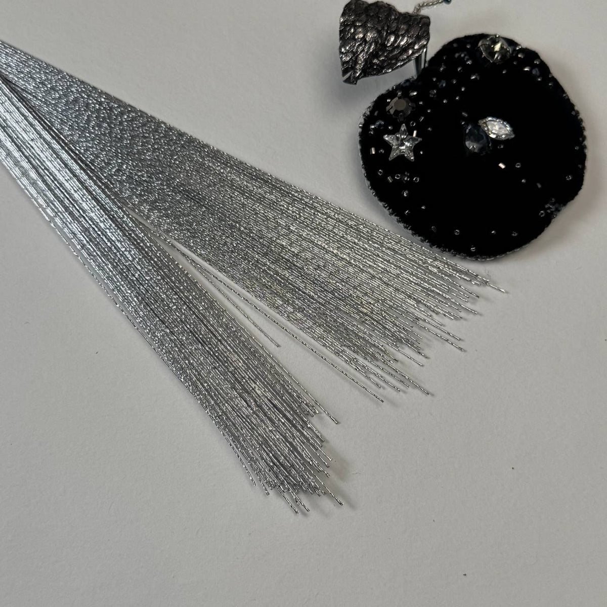 Paper Mesh Wire (Silver) 20 pcs/pack (72 cm Half-Bent)