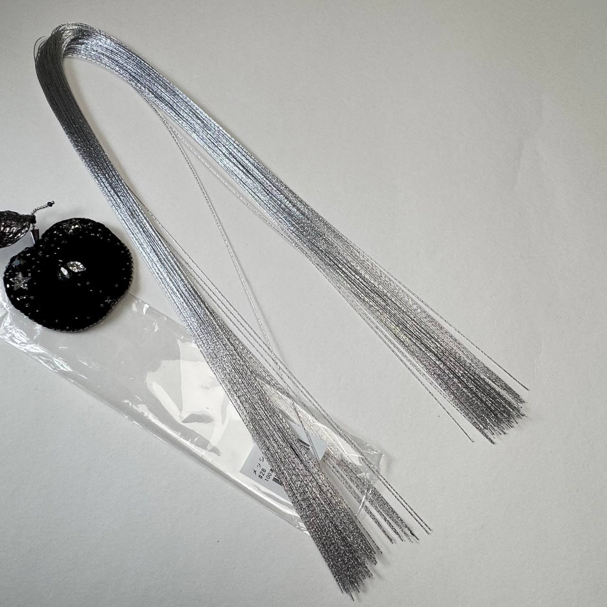 Paper Mesh Wire (Silver) 20 pcs/pack (72 cm Half-Bent)